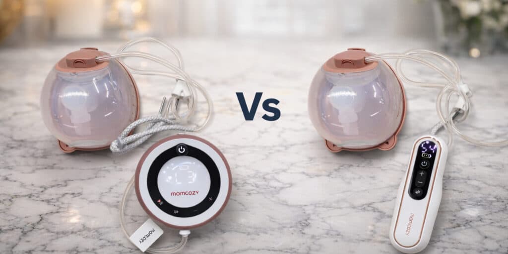 Momcozy V1 Vs V2 Pro Breast Pumps