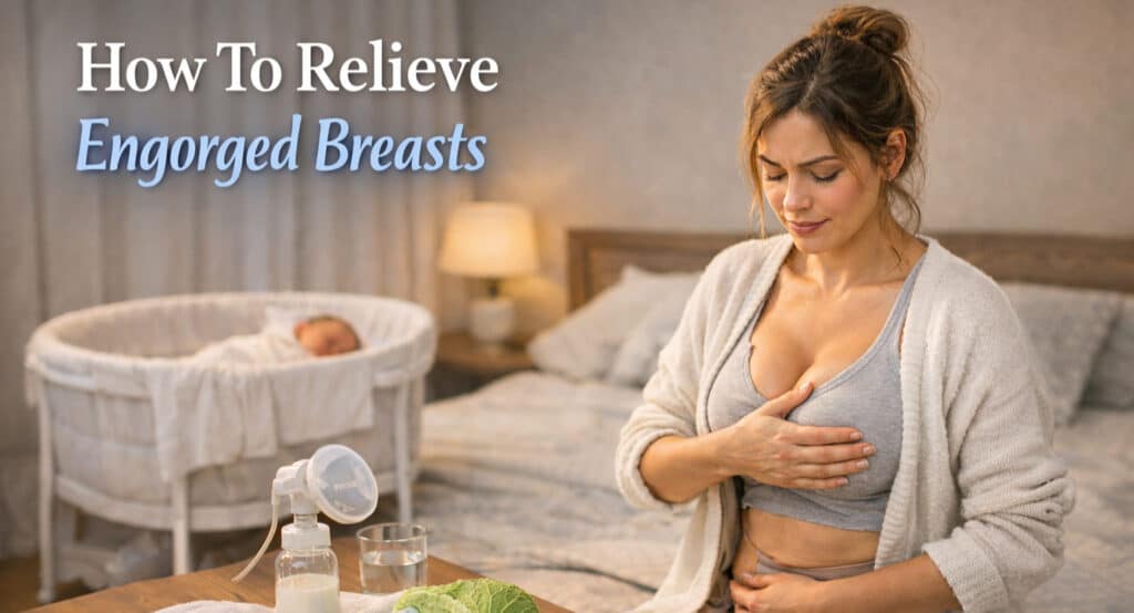 How To Relieve Engorged Breasts