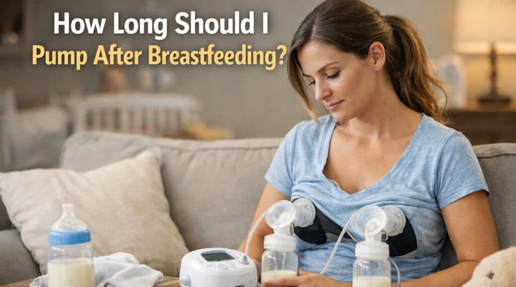 How Long Should I Pump After Breastfeeding, How Long Should I Pump for After Breastfeeding