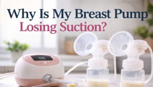 Breast pump suction troubleshooting guide